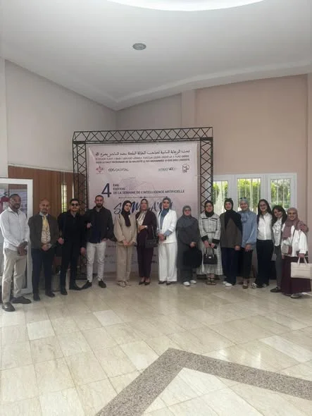 Participation de la Faculté pluridisciplinaire de Nador à la compétition d'innovation 'IDARANEET' dans le cadre de la 4ème édition de la Semaine de l'Intelligence Artificielle