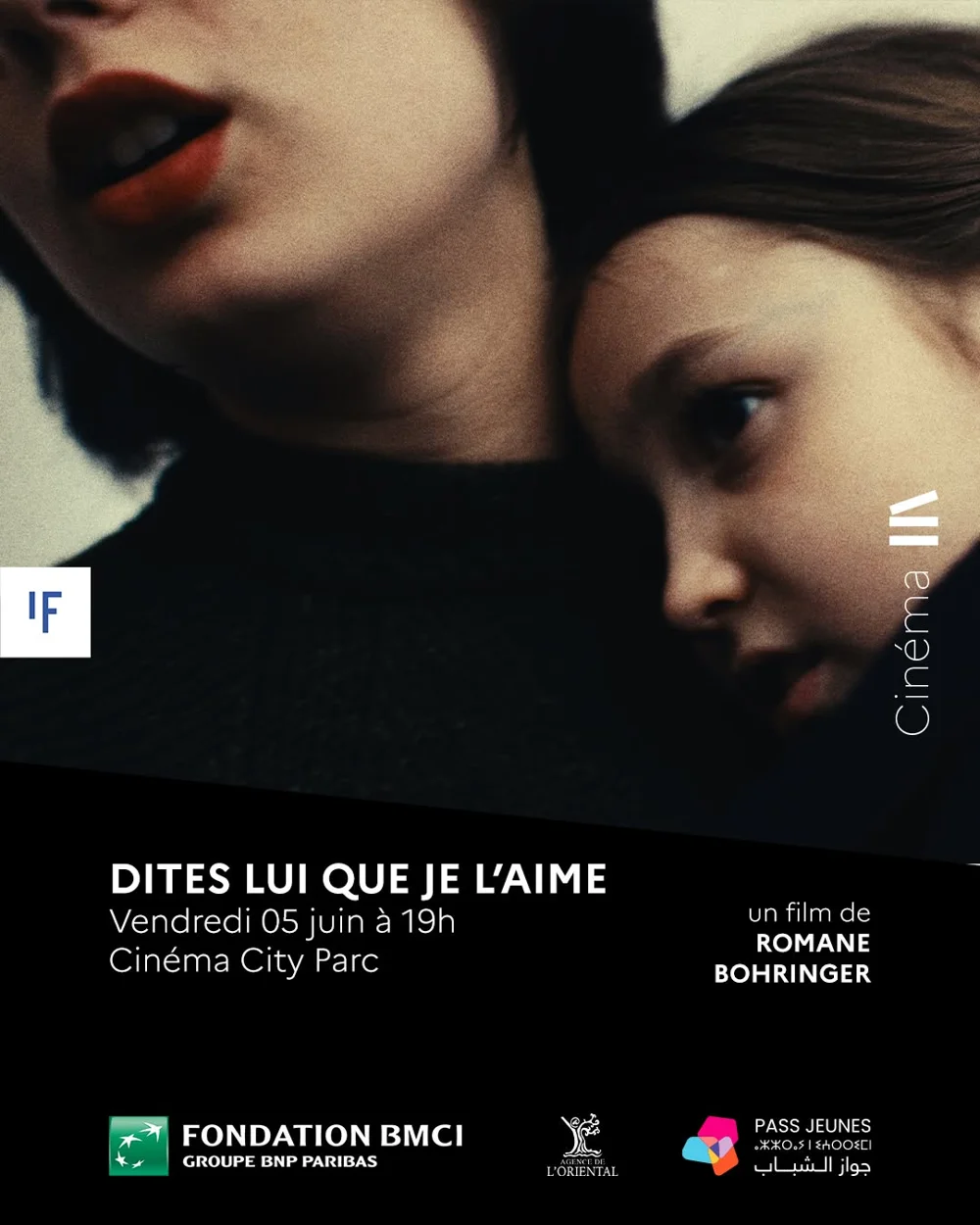 Projection du film de Romane Bohringer : Dites-lui que je l'aime