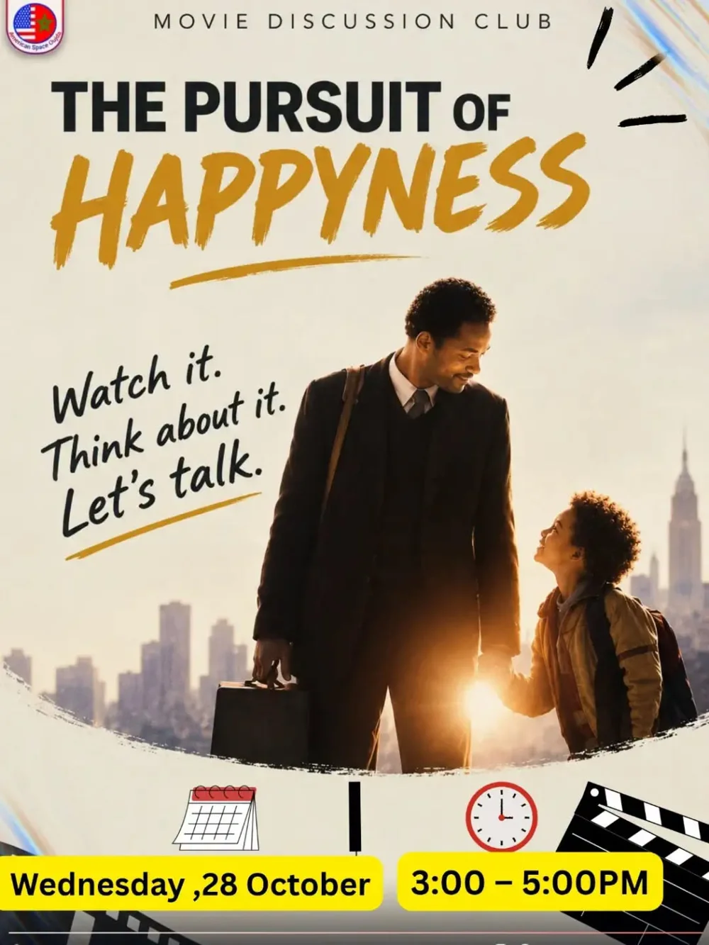 Projection et discussion autour du film *The Pursuit of Happyness*