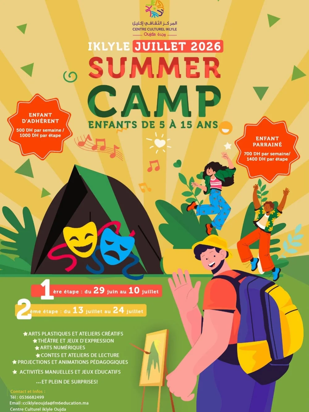 Summer Camp Iklyle – 2ᵉ étape (13 au 24 juillet 2026)